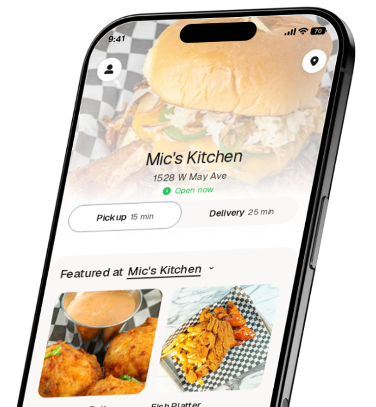 Mic's Kitchen app preview