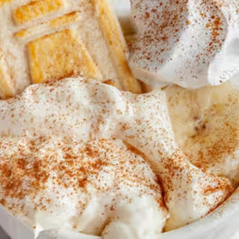 Indulge in our banana pudding