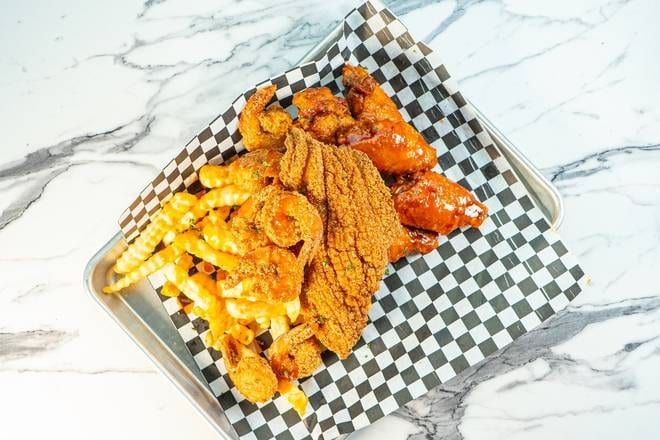 Chicken & Fish Combo.